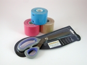 Kinesio-Taping starter Set (1 x Kinesio-Taping Schere, 1 x beige, 1 x pink, 1 x blau)