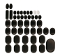 Preview: Hot Stone Set 45-teilig