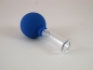Preview: Schröpfglas mit Ball 2 cm aus Kunststoff