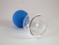Preview: Schröpfglas mit Ball 6 cm aus Kunststoff