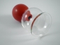 Preview: Schröpfglas mit Ventil-Ball 6 cm