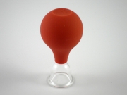 Schröpfglas mit Ball 1,5 cm