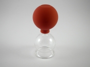 Schröpfglas mit Ball 3,5 cm