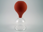 Schröpfglas mit Ball 6,5 cm