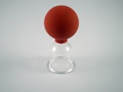 Schröpfglas mit Ball nach Bier 4 cm