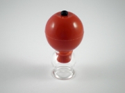 Schröpfglas mit Ventil-Ball 3 cm