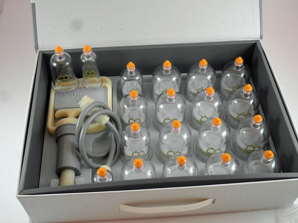 Schröpfglas-Set 19 teilig