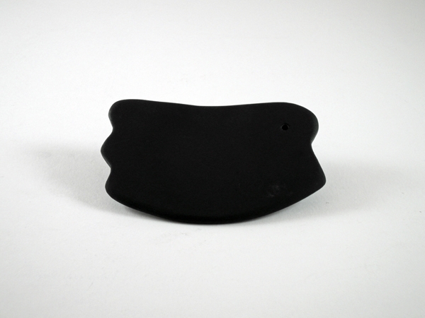 Bian Stein Gua Sha mit 3 Dellen