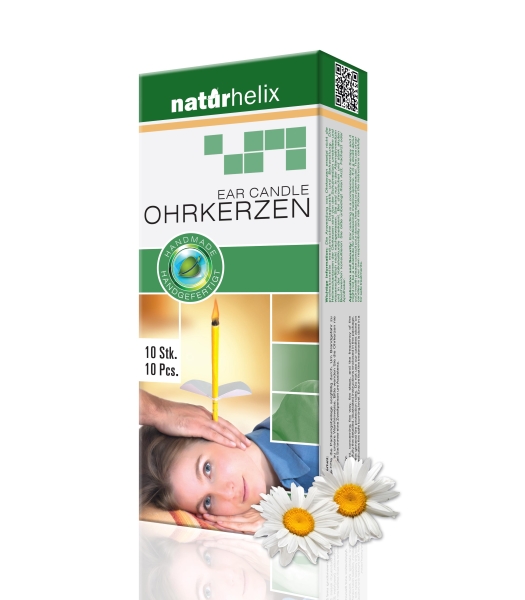 Naturhelix Ohrkerzen Kamille 10 Stück