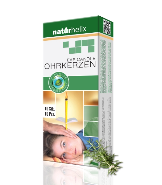 Naturhelix Ohrkerzen Rosmarin 10 Stück