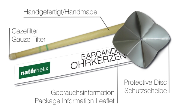 Naturhelix Ohrkerzen Thymian 10 Stück