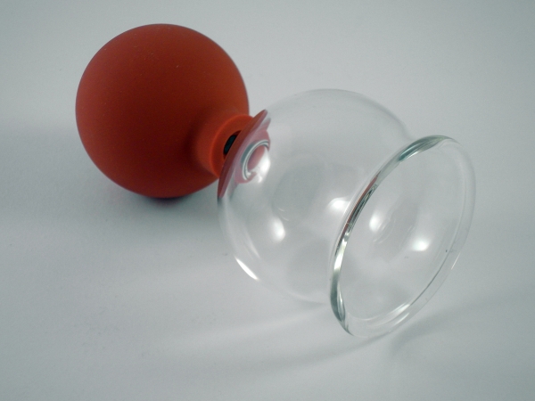 Schröpfglas mit Ball 5.5 cm